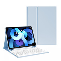 Enfants pour étui pour tablette mince magnétique fort magnétique avec clavier étui pour tablette pour iPad Air456 10.9 pouces