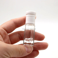 Huiles de parfum Oud arabes de luxe 3 ml 6 ml 12 ml Attar en flacon avec bouchon à vis en plastique blanc