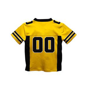 เสื้อฟุตบอลอเมริกันแบบสั่งทำพิเศษ 100% โพลีเอสเตอร์ คุณภาพพรีเมียม ระบายอากาศได้ดี แห้งเร็ว - Product Image 3