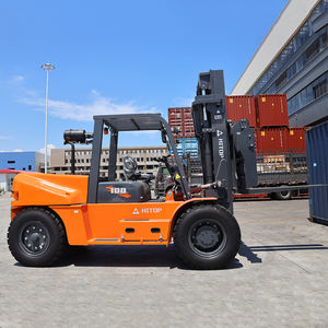 Manipulador de Materiales de Servicio Pesado con Marco Reforzado HITOP 8T <span class=keywords><strong>10T</strong></span> para Puerto, Astillero, Montacargas Diésel - Product Image 2