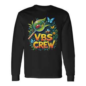 Vbs Crew Vbs 2025 T-shirt à manches longues pour enfants, aventure aux insectes grossis - Product Image 1