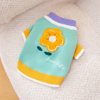 Vêtements de luxe pour chiens, vêtements pour animaux de compagnie, pull mignon pour chien, vêtements en tricot pour chien de petite, moyenne et grande taille
