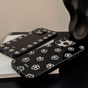 Fleur en perles argentées 3D adaptée pour coque de téléphone Apple 18promax, <span class=keywords><strong>iPhone</strong></span> 17, <span class=keywords><strong>cordon</strong></span> pour <span class=keywords><strong>iPhone</strong></span> 13, coque souple en métal pour <span class=keywords><strong>iPhone</strong></span> 11, coque souple pour <span class=keywords><strong>iPhone</strong></span> 12 - Product Image 4