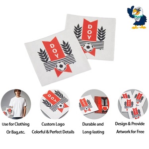 Dệt Thẻ Bán Buôn Tùy Chỉnh Thương Hiệu Nổi Tiếng Tên Biểu Tượng Máy Dệt Damask Quần Áo Nhãn Cho Quần Áo - Product Image 3