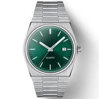 Jam Tangan Quartz Bisnis Sederhana Berkualitas Tinggi dari Suppliermens, Bahan Stainless Steel