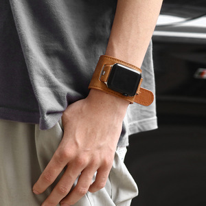 Vente en gros Convient pour Smartwatch <span class=keywords><strong>Bracelet</strong></span> de remplacement de boucle en <span class=keywords><strong>cuir</strong></span> pour <span class=keywords><strong>Apple</strong></span> <span class=keywords><strong>Watch</strong></span> 38/40,42/44mm - Product Image 6