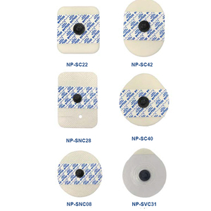 Électrodes <span class=keywords><strong>ECG</strong></span> jetables Ag/AgCl à faible irritation avec gel conducteur pour moniteurs hospitaliers et tests <span class=keywords><strong>Holter</strong></span> cardiaque CE - Product Image 1