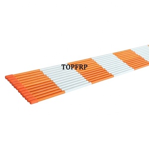เสาไฟเบอร์กลาสสะท้อนแสงสำหรับทำเครื่องหมายทางรถวิ่งที่ทนทาน - Product Image 2