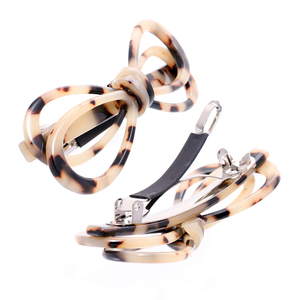Aimomidairy — barrettes pour cheveux, nœud papillon, Clips en acétate acrylique, haute qualité - Product Image 1