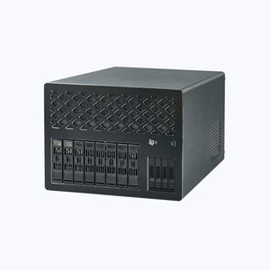 8 + 4 boîtier <span class=keywords><strong>NAS</strong></span> SAS/Nvme fond de panier demi-hauteur emplacement PCIE carte mère ATX alimentation ATX serveur d'échange à chaud - Product Image 5