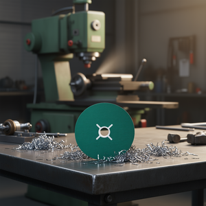 Corundum Fiber Disc 115x22 Mm With Coolant Ab3080 <b>Grinding</b> <b>Wheel</b> - Product Image 3