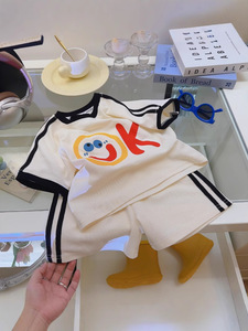 Bộ đồ tay ngắn + áo tay lửng dễ phối thường ngày mùa hè mới - Product Image 5