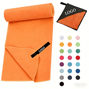 Serviette en microfibre personnalisée, antidérapante, super absorbante, séchage rapide pour le yoga chaud, le Pilates, logo OEM - Product Image 4