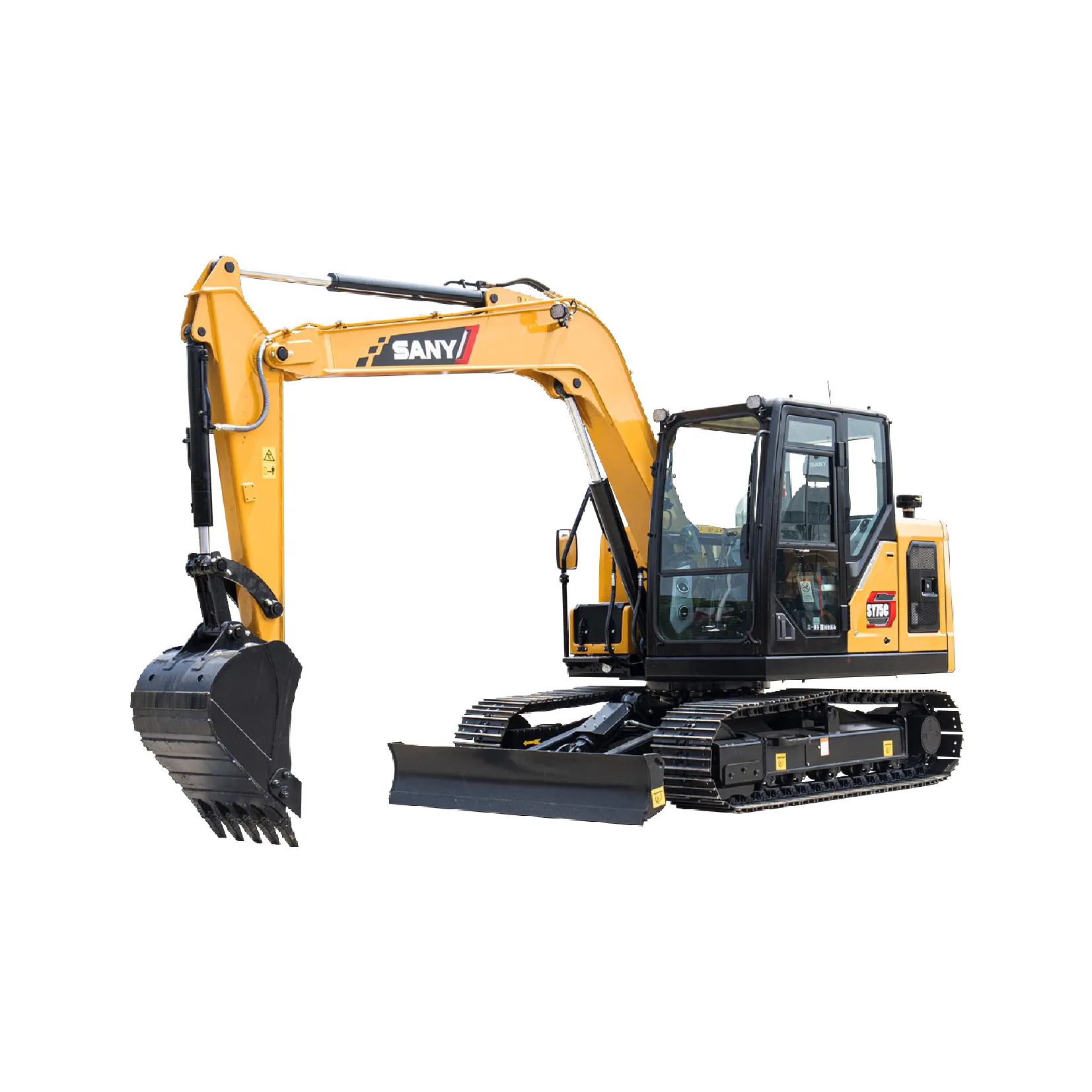 Digging machine Working Time 1300 Hours Year 2021 Used SY75 Mini Boutique Excavator