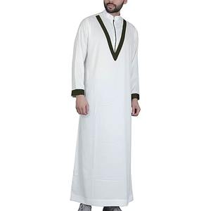 Outdoor Lifestyle <b>Thobe</b> / Thawb Best Fashion Luxury Thawb Jubba Islamic Dress <b>For</b> <b>Men</b> Muslim <b>Thobe</b> Wholesale price - Product Image 3