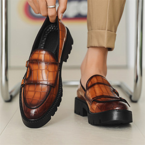 Mocassins de luxe pour hommes en similicuir, style italien, rehaussants, décontractés et habillés, pour le bureau et les soirées 2025 - Product Image 3