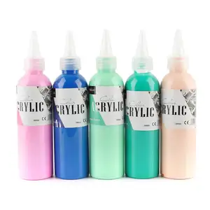 Acrylfarbe Hersteller liefert Kunst zubehör und 200ml Acrylfarbe Set