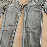 Jeans Cargo Streetwear Gros Femme Pantalons Denim Nouveau Design Tendance Jeans Pantalons pour Femmes