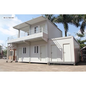 บ้านสำเร็จรูปแบบโมดูล HG-CI7061941 โครงสร้างเหล็กแบบประกบกันได้ กันน้ำ ใช้เป็นห้องเก็บของ - Product Image 1