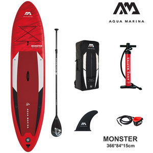<span class=keywords><strong>Aqua</strong></span> <span class=keywords><strong>Marina</strong></span> Monster <span class=keywords><strong>Surf</strong></span> 366*84*15cm inflable Stand-Up Paddleboarding accesorio nueva tabla de deporte acuático - Product Image 3