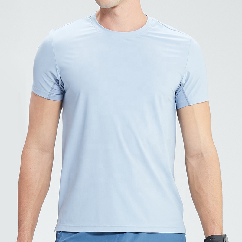 Men's 75% Nylon 25% Spandex Quick Dry T-Shirt - Muscle Fit