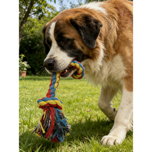 Giocattolo Interattivo Anti-Morso in Corda di Cotone per Cani - Product Image 1