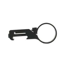 Lightweight Offset Side Mount <b>Bracket</b> 25.4mm 34g Aluminum Alloy 20/21mm Base Matte <b>Black</b> Flashlight and Optics Holder - Product Image 5