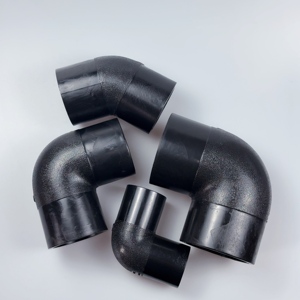 ข้อต่อท่อ HDPE SDR11 PE100 คุณภาพสูง ขนาด 110 มม. ข้องอ 90 องศา แบบขัดเงา - Product Image 5