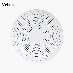 Alat pendeteksi suhu & kelembapan, detektor suhu & kelembapan Sensor kualitas udara 7-in-1, detektor CO2/HCHO/T VOC - Product Image 1