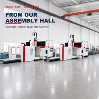 Centre d'usinage à portique GMC6020 avec système CNC pour pièces de construction navale