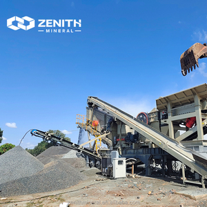 Trituradora de Mandíbulas Móvil sobre Orugas, 100t/h, Línea de Producción de Trituración de Piedra para Canteras - Product Image 1