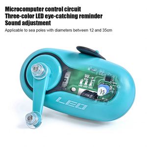 Alarme de pêche électronique sonore et lumineuse, détecteur de morsure pour canne de pêche en mer, accessoires de pêche - Product Image 5