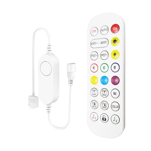 Kit de Tira de Luces LED RGB Flexible de 12V 5050, Control Inteligente por Aplicación, Control Remoto, Sincronización con Música, Compatible con Tuya, ZigBee, Alexa y <span class=keywords><strong>Echo</strong></span> - Product Image 2