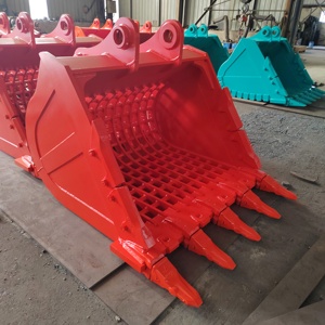Godet de tri Bobcat Kubota pour mini-excavatrice 1-8T, espacement 30-55mm pour tri de terre et aménagement paysager - Product Image 3