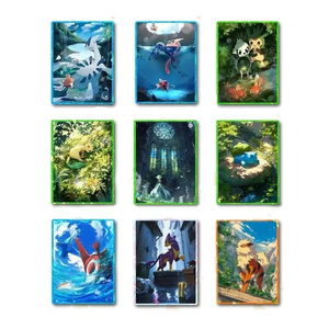 Mới Chất lượng cao pokepoined chủ đề boong beeld con số arceus lenticulars sưu tầm Acrylic từ tủ lạnh nam châm Hội Đồng Quản trị trò chơi - Product Image 5