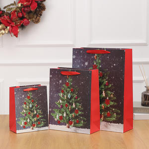 Stock de sac cadeau de Noël ins Wind Cute magasin de vêtements fourre-tout vente en gros de sac à jouets décorations de Noël noël 2024 sacs-cadeaux - Product Image 5