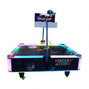 Wholesale Indoor Amusement Electronic Game 4 Players air Hockey <b>Table</b> Game Machine - Product Image 4