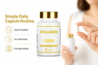Compléments alimentaires à base de plantes, 60 capsules, supplément de collagène en peptides, vitamines antioxydantes, favorisent la santé des cheveux, de la peau et des ongles, pour adultes, vente en gros