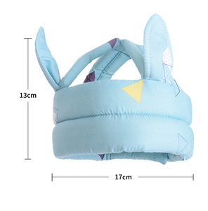 <span class=keywords><strong>Casque</strong></span> de sécurité pour tout-petits en coton de haute qualité, nouveau chapeau de protection pour apprendre à marcher avec coussin de tête pour utilisation au réfrigérateur et aux toilettes - Product Image 4