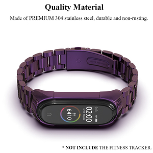 Mijobs correa de acero inoxidable estilo TF correa de reloj inteligente de Metal <span class=keywords><strong>para</strong></span> <span class=keywords><strong>Xiaomi</strong></span> <span class=keywords><strong>Mi</strong></span> <span class=keywords><strong>Band</strong></span> 6 <span class=keywords><strong>5</strong></span> 4 3 accesorios de pulsera - Product Image 3