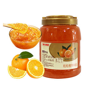 YUECHUANXIANG Mermelada Líquida de Naranja para Té, Jarabe Concentrado de Frutas Frescas, Grado Alimenticio, Alto Contenido de Fruta, 3kg, Mermelada a Granel - Product Image 4