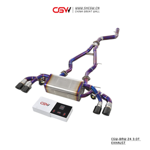 Miglior Offerta: Scarico Catback in Titanio Viola con Terminali in Fibra di Carbonio e Valvole per <span class=keywords><strong>BMW</strong></span> Z4 <span class=keywords><strong>M40</strong></span> 3.0T - Product Image 2