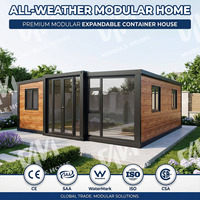 Vente Directe Maison Préfabriquée Extensible en Conteneur 20ft 40ft avec Cuisine, Maison Mobile Préfabriquée, Casas Prefabricadas