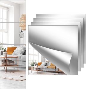 غير قابلة للكسر مرنة ذاتية اللصق من الأكريليك بتصميم أنيق ورقة مرآة بلاستيكية - Product Image 5