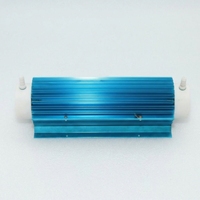 Tube d'ozone à quartz industriel à double refroidissement par air 30 G/H 280W 1-8KV onde sinusoïdale pour le traitement des eaux