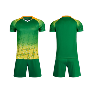 Оптовая продажа, Высококачественная Футбольная Одежда с логотипом на заказ, униформа для команды OEM, одежда из джерси с сетчатым материалом, персонализированные имена - Product Image 2