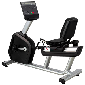 <strong>Recuer</strong> Magnetic Exercise Bike Disc Brake 400 lb Capacity Steel Frame Portable Commercial Fitness LCD Display USB Charging - Product Image 1