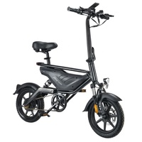 Sepeda lipat elektrik 14 inci untuk dewasa, sepeda listrik 36v 350w China, harga menarik