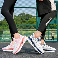Baskets de sport en maille ultra légères et respirantes pour hommes, chaussures de course antidérapantes pour l'entraînement et la marche d'hiver et d'automne