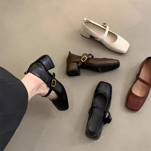 Zapatos de Tacón Ultra Alto de Moda para Mujer, Sandalias con Punta Abierta y Correa de Cuero Patentado para el Verano, Sexy para Discoteca - Product Image 1